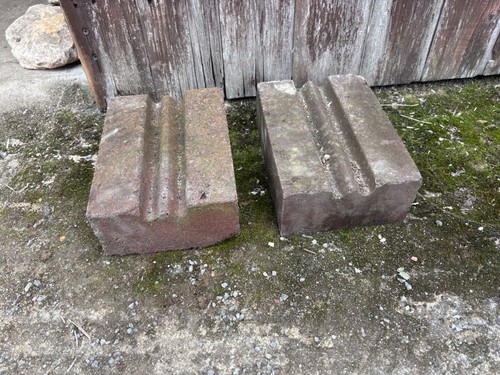 Pair storage heater brick - storage,